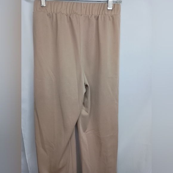 2/$30 HM Relaxed Butterly Pink Blush White Track Active Pants (#389) - Picture 9 of 11